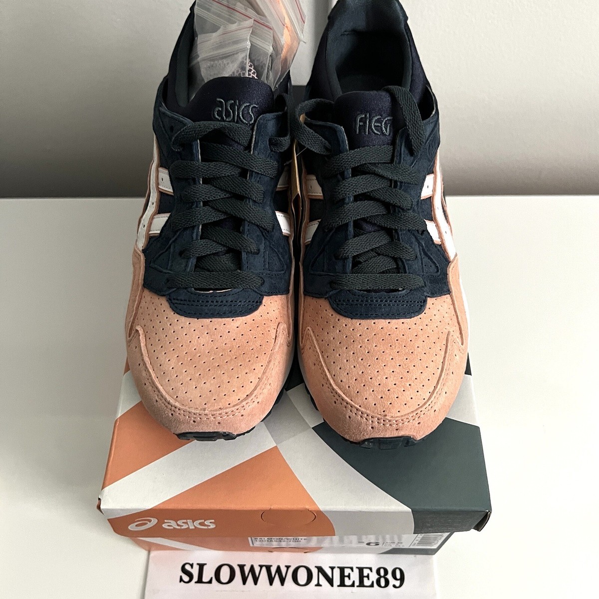 NEW KITH ASICS Gel Lyte V Salmon Toe Sz 6 10th Anniversary