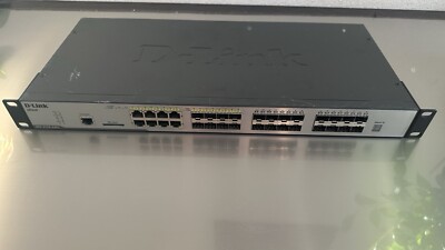 D-Link Switch xStack DGS-3120-24SC 24-Port Gigabit Managed Switch