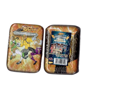   RARE Sealed Collectible Card Tin - Supa  STrikas  League Champions !  