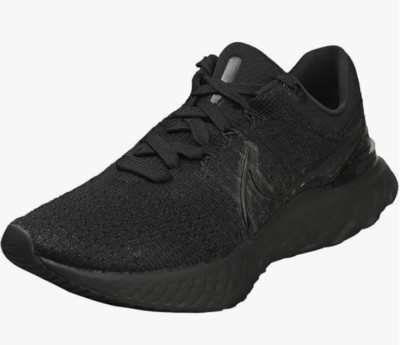 Size 11 - Nike React Infinity Run Flyknit 3 Triple Black