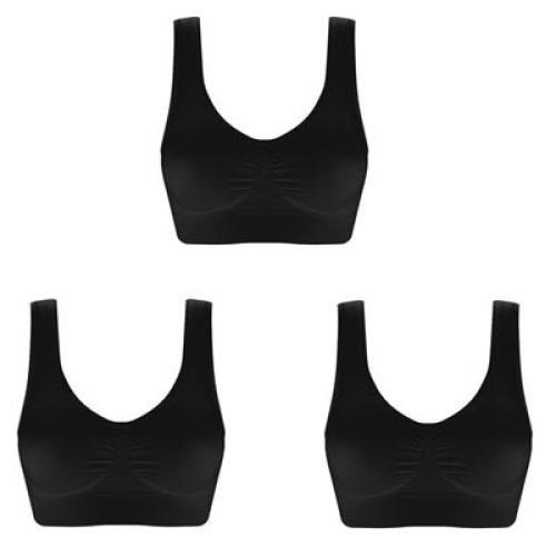 3pcs Genie Bra Push Up Seamless Underwear Sexy Invisible Hot Sport Plus Size See - Bild 25 von 28
