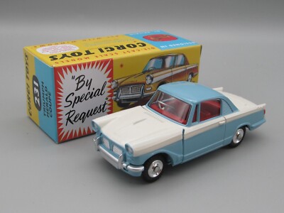 コーギーNo.231  トライアンフ　ヘラルド ☆当時物 CORGI 231 トライアンフ ヘラルド クーペ 1/43