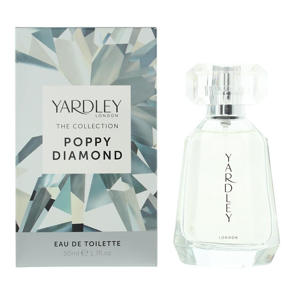 Yardley The Collection Poppy Diamond Womens EDT 50ml Fragrance - Image 2