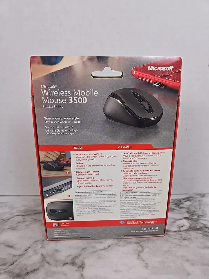Microsoft Wireless Mobile Mouse 3500 - Artist Edition Linn Olofsdotter - NEW - Image 3 of 4
