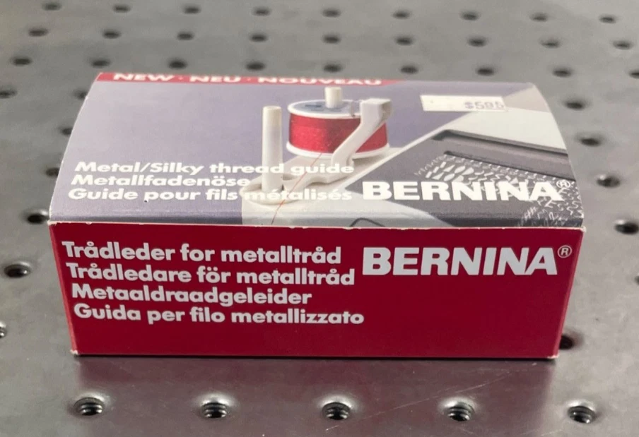 Bernina Record Metal Silky Thread Guide Old Style Part # 334190040 New in Box - Image 2 of 4