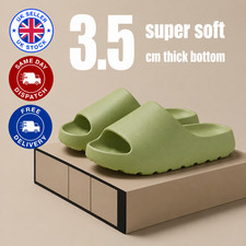 Mens Womens Boys Girls EVA Sliders Soft Lightweight Pool Slides Shower Slippers