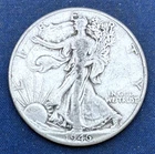 1946 Walking Liberty Half Dollar  Silver Coin