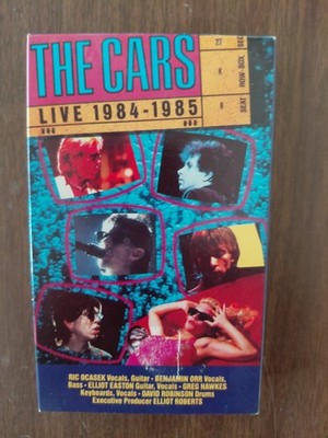 The Cars LIVE 1984-1985 Beta Max Video Vestron Video UNTESTED Vintage Rare