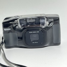 RICOH Shotmaster Zoom Super Date AF 35mm Film Point Shoot Camera UNTESTED DAMAGE