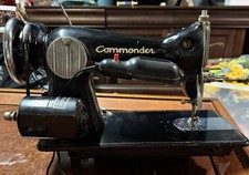 Vintage Sears Commander Sewing Machine Black Model 138.271 For Parts