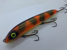 CD Smuttly Dog 8" arancione Tiger Glidebait Jerkbait esca muschiata