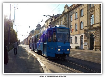 Tatra KT4   train railroad _issue24
