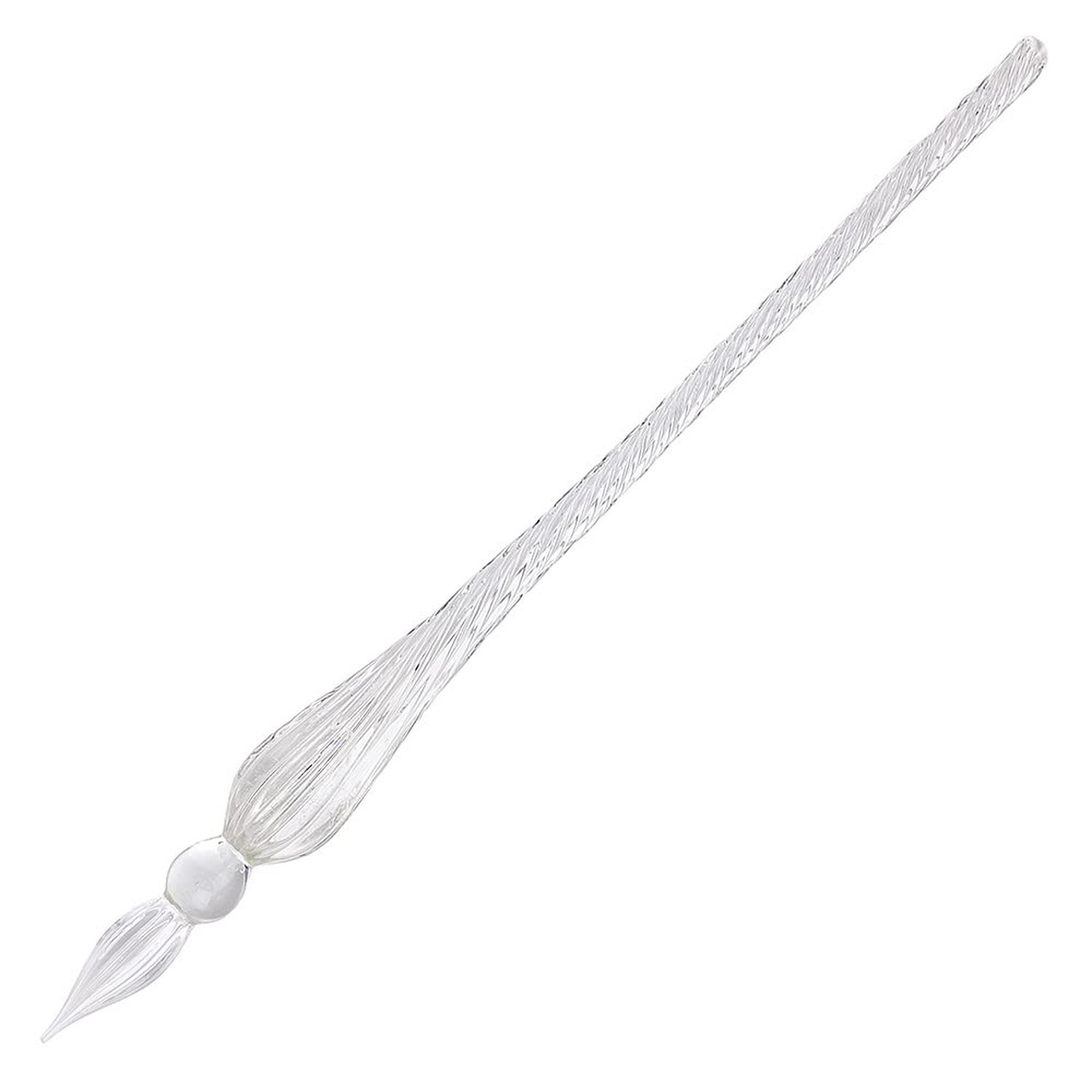 Jacques Herbin Ref 214/01 - Round Glass Dip Pen - Clear