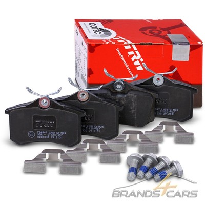 TRW BREMSBELÄGE HINTEN FÜR SEAT LEON 5F SKODA FABIA 1 2 3 OCTAVIA VW BEETLE BORA