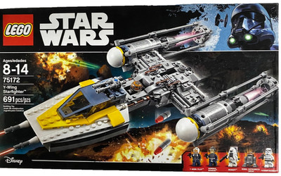 LEGO 75172 Star Wars Y-Wing Starfighter w 5 Minifigs NEW SEALED 691 Pieces 2017