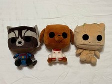 Marvel Guardians of the Galaxy 3 Total Plush Toys - Groot, Cosmo, Rocket Raccoon