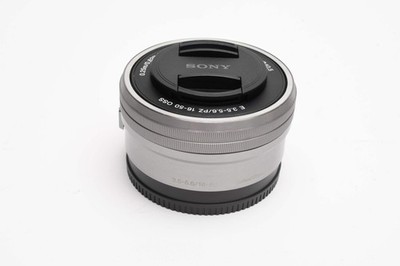 Sony 16-50mm f3.5-5.6 PZ OSS E-Mount zoom SELP1650 w/Caps (Silver) Mint-