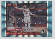 2021-22 Panini Donruss Franchise Features Holo Teal Laser Zach LaVine #19 0l9v