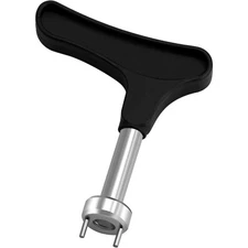 Universal Golf Shoe Spike Wrench - 2 Pin Cleat Removal Tool for Athletic Golf