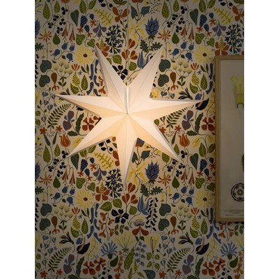 Konstsmide 2917-200 Christmas Star Clear White Star with Stand