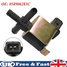 For AUDI VW SEAT TURBO BOOST PRESSURE CONTROL SOLENOID N75 VALVE 058906283C 1.8T