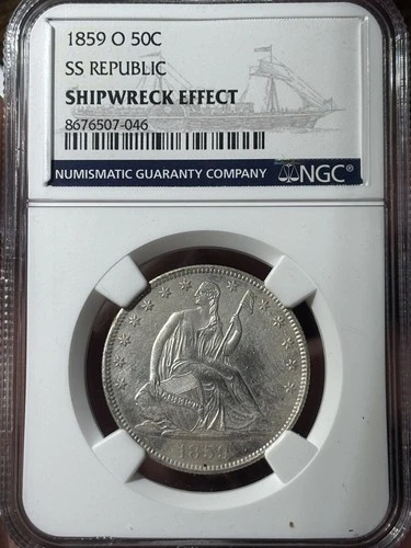 1859-O Seated Liberty Half Dollar — photo from another recent sale