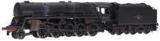 R3274 Hornby OO Class 9F 92023 w/ Crosti Boiler - Weathered - DCC (Pre-Owned)