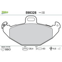 Valeo 598328 Bremsbelagsatz FüR Renault Laguna B56 556 K56 Bremse BremsbeläGe