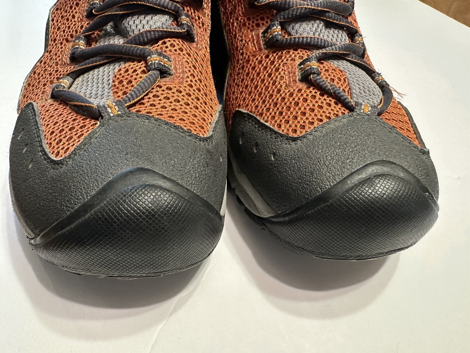 Scarpe Keen Uomo Taglia 10 Arancione Gomma Carbonio Scarponi Escursionismo Campeggio Tecnica Oboz!