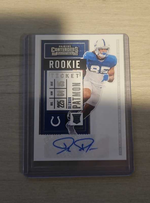 2020 Panini Contenders - Rookie Ticket Dezmon Patmon #213 (AU, RC)
