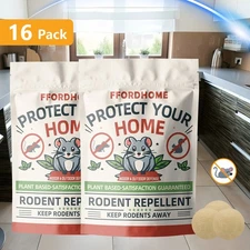 16 Balls of Peppermint Oil to Repel Mice Natural for Home and Garden Protection