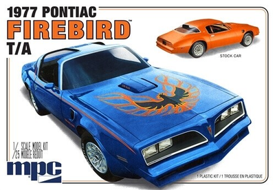 #ad MPC 1 25 1977 Pontiac Firebird T A Plastic Model Kit MPC916M $34.99