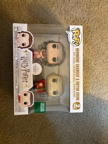 Funko Pop! Vinyl: Harry Potter - Hermione Granger & Viktor Krum- 2 Pack - Barnes