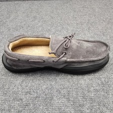 Isotoner Moccasin Slippers Memory Foam Water Repellent Indoor Outdoor XL 11-12