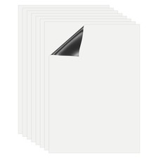 Dry Erase Board, A4 8 Pack Fridge Calendar Board Magnets Whiteboard, White