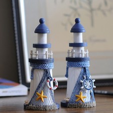 Nautical Party Decorations Decorative Lighthouse Figureine Miniature