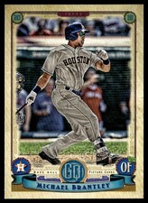 2019 Topps Gypsy Queen Michael Brantley Houston Astros #54