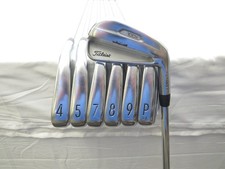 Used Titleist T-100S Iron Set 3-PW Project X 5.5 Regular Flex Steel Shafts No 6i