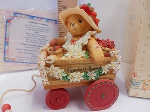 Cherished Teddies Figurine-Diane-I Picked The Beary Best For You 1996