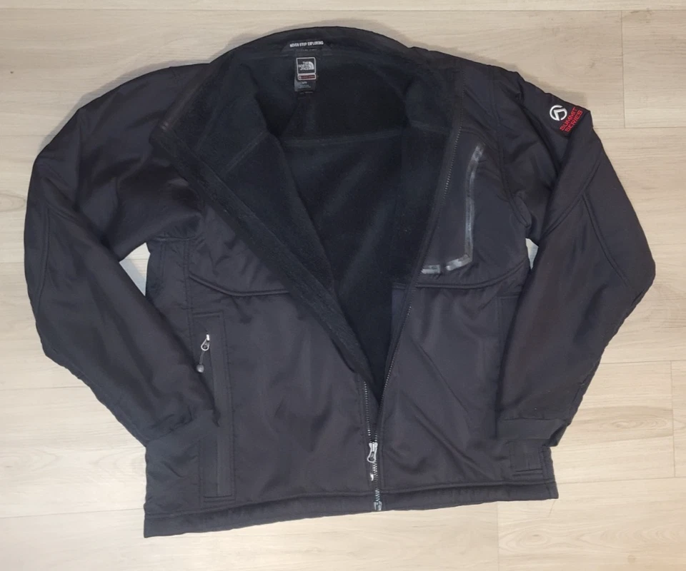 LN $300 Men's THE NORTH FACE Black Summit Series Softshell Jacket Fleece Lined L - Image 3 of 4