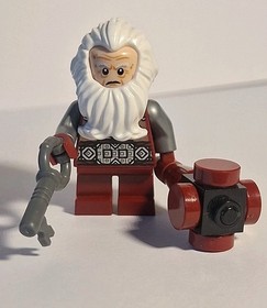 LEGO The Hobbit Minifigure Lot Of  5 Set 79018 Dwarves & Bilbo Baggins Blue Coat