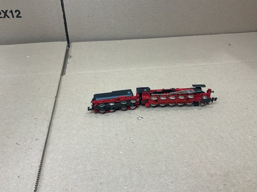 FLEISCHMANN N GAUGE STEAM LOCOMOTIVE 2-10-0 DB BR 50 662 W/TENDER 7179 READ ! - Foto 6 di 7