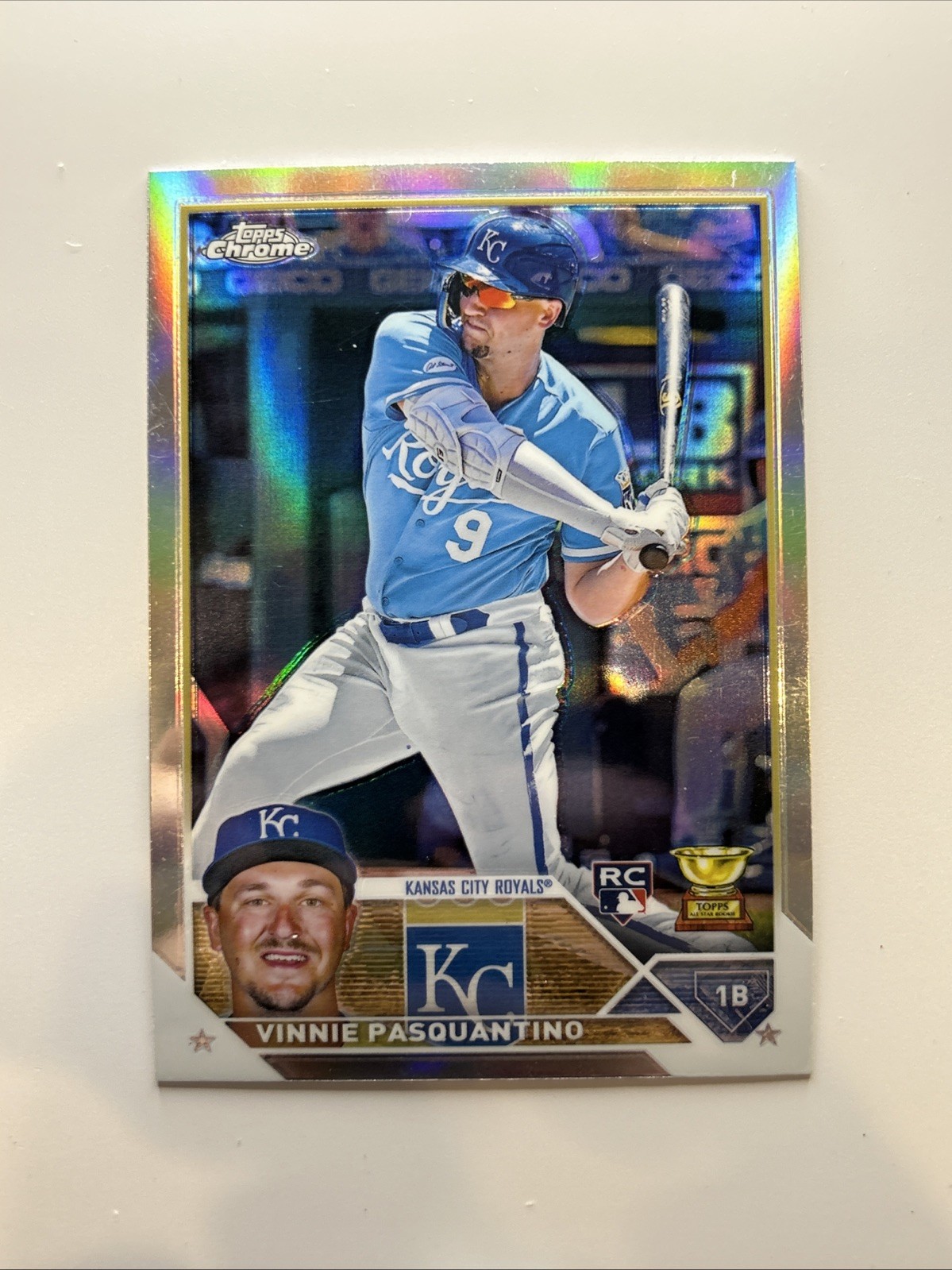 2023 Topps Chrome - Vinnie Pasquantino #119 Refractor (RC)