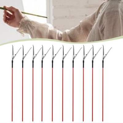10x Modell Malerei Clip Sticks Hobby Werkzeug Organizer Metall Färbung Design Halten