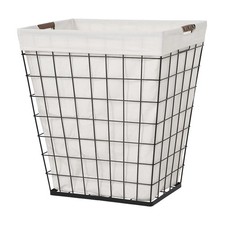  75L Adult Rectangular Steel Wire Laundry Ham...