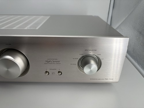 DENON PMA-720AE Amplificatore integrato - Argento - 2x85 W a 4 Ohm senza FB - Foto 5 di 8