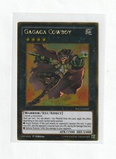 Gagaga Cowboy Gold Rare Premium Gold: Infinite Gold PGL3-EN067 NM