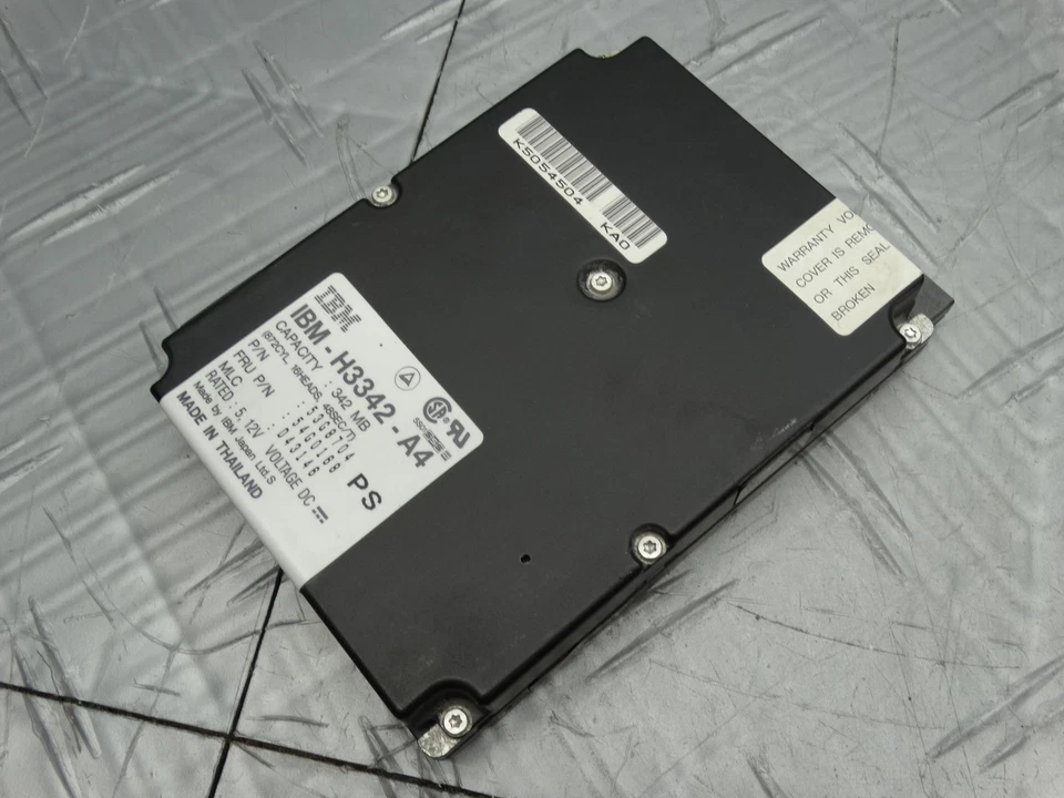 IBM 342MB Hard Drive IDE IBM-H3342-A4 / 53G8704 / 54G0168 / D43146 - Image 3 of 4