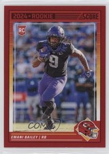 2024 Score Rookies Red Emani Bailey #394 2m6