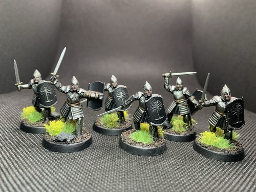 warhammer lotr Mesbg X24 warriors of minas tirith/gondor Made To Order - Picture 4 of 7